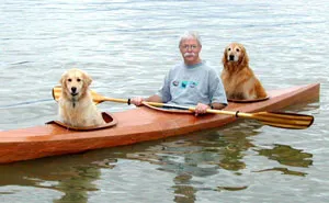 Man Built Custom Kayak So He Could Take His Dogs On Adventures