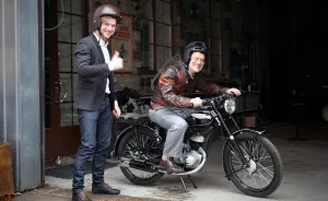 Dad’s First Motorcycle Restored As Father’s Day Gift