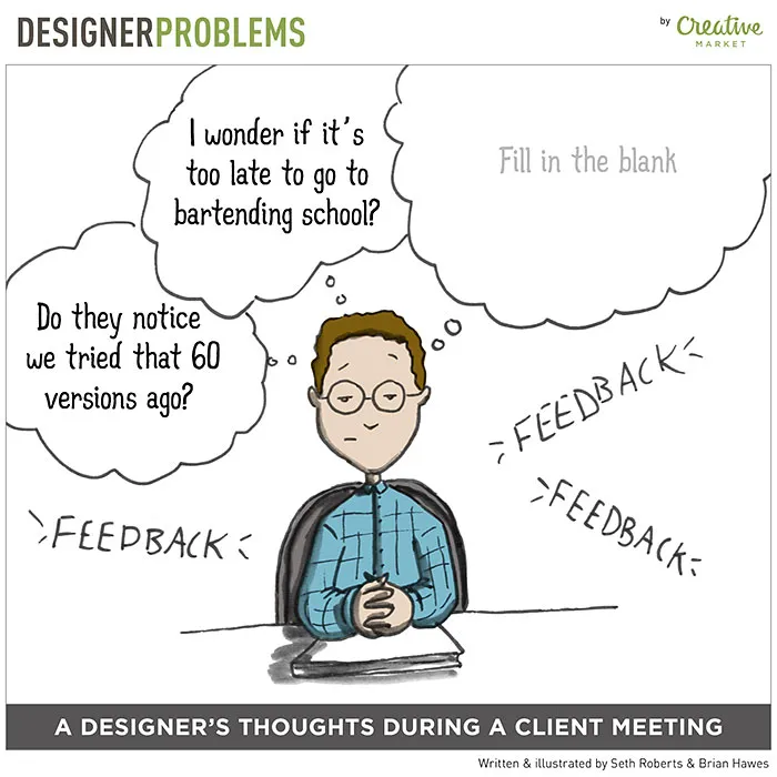 21 Designer Problems Turned Into Funny Comics