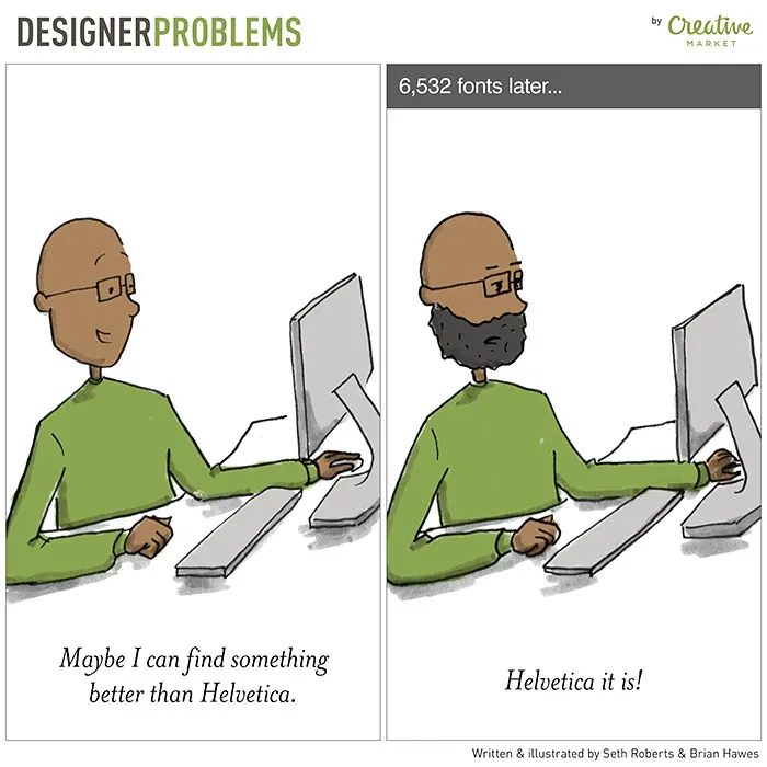 21 Designer Problems Turned Into Funny Comics