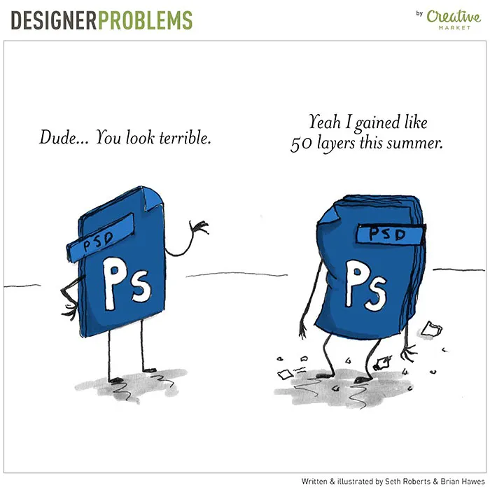 21 Designer Problems Turned Into Funny Comics