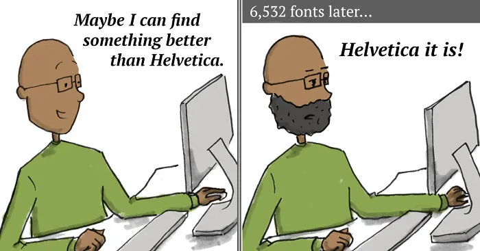21 Designer Problems Turned Into Funny Comics