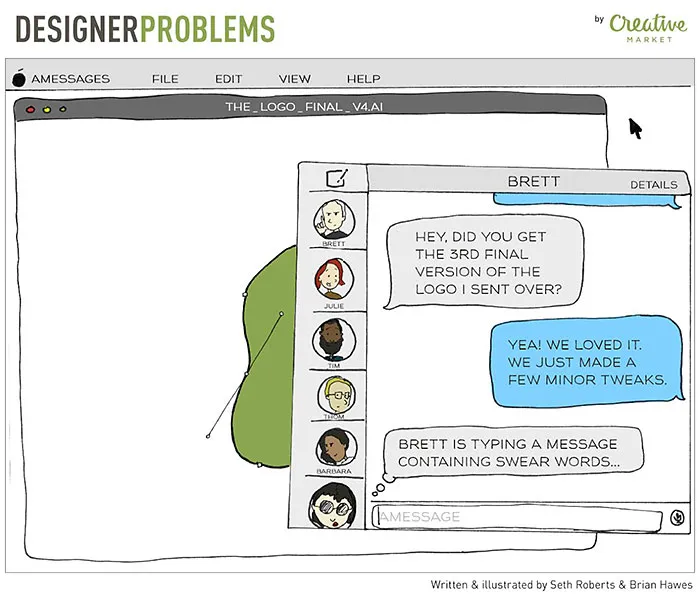21 Designer Problems Turned Into Funny Comics