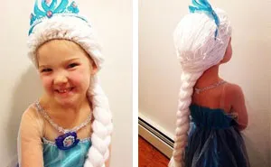Mom Makes Disney Princess Wigs For Kids With Cancer