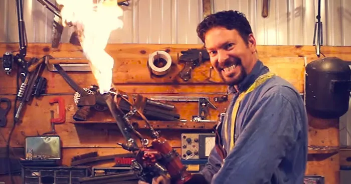 I Made The Flaming Sword From Fallout 4 In Real Life