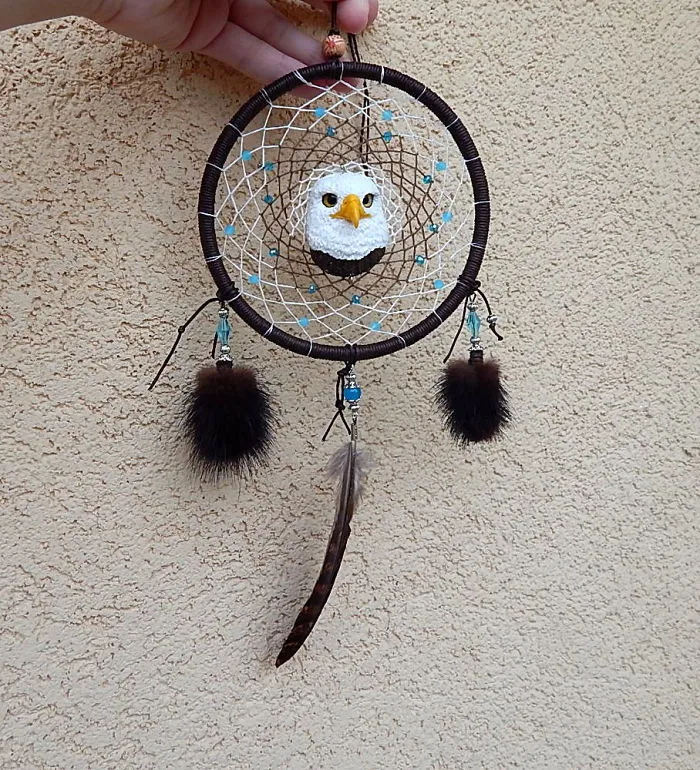Dream Catcher With Bald Eagle