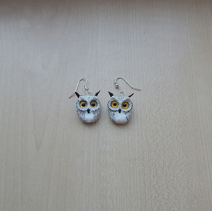 Eagle Owl Earrings