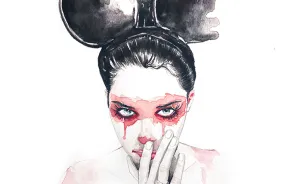 End Of The Party: I Paint Watercolor Party Girls