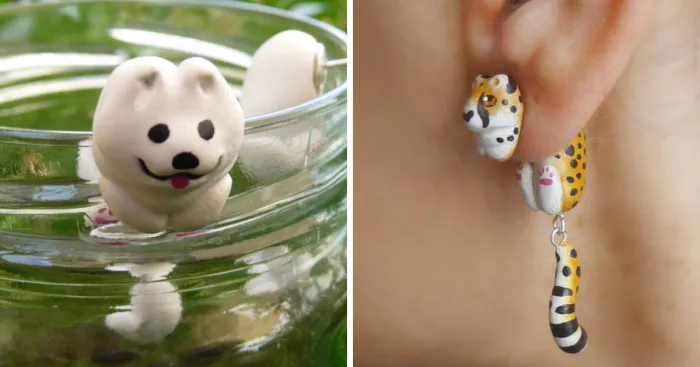 I Make Cute Animal Jewelry From Polymer Clay