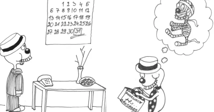 Lucky's Lucky Day: Funny Halloween Comics