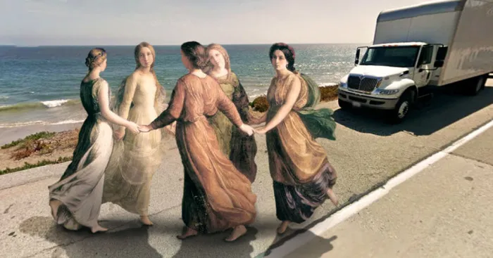 I Found Classic Paintings On The Streets With Google Street View