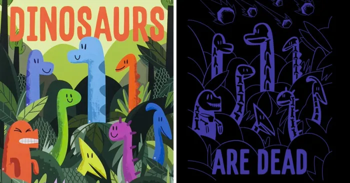 The Shocking Truth About Dinosaurs Revealed Under Black Light