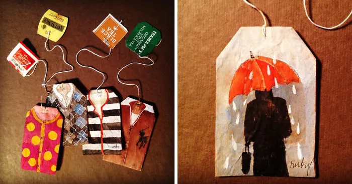 363 Days Of Tea: I Draw On Used Tea Bags To Spark A Different Kind Of Inspiration