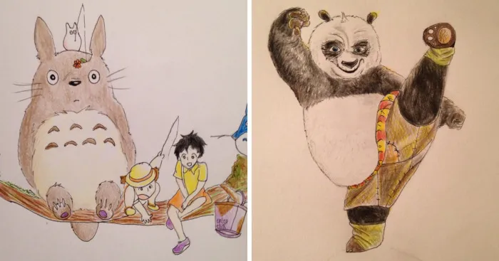 I Drew A Different Animated Character Every Day Last December And I’m Doing It Again