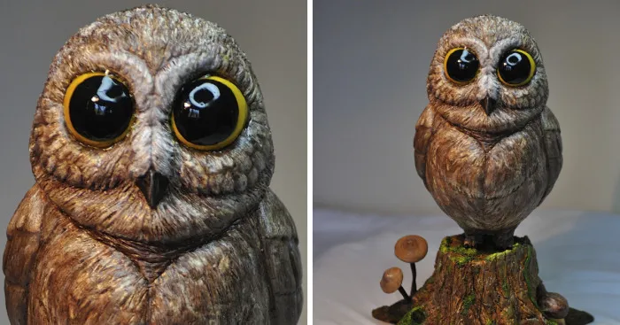 Cute Little Owl: I Made This Tiny Bird