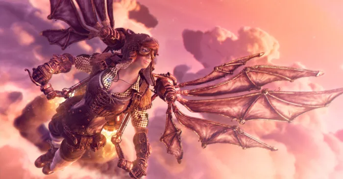 Charlotte: I Created A Steampunk Girl From My Imagination