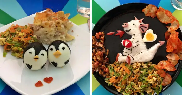 Hard-Boiled Egg Designs That I Made For My Kids