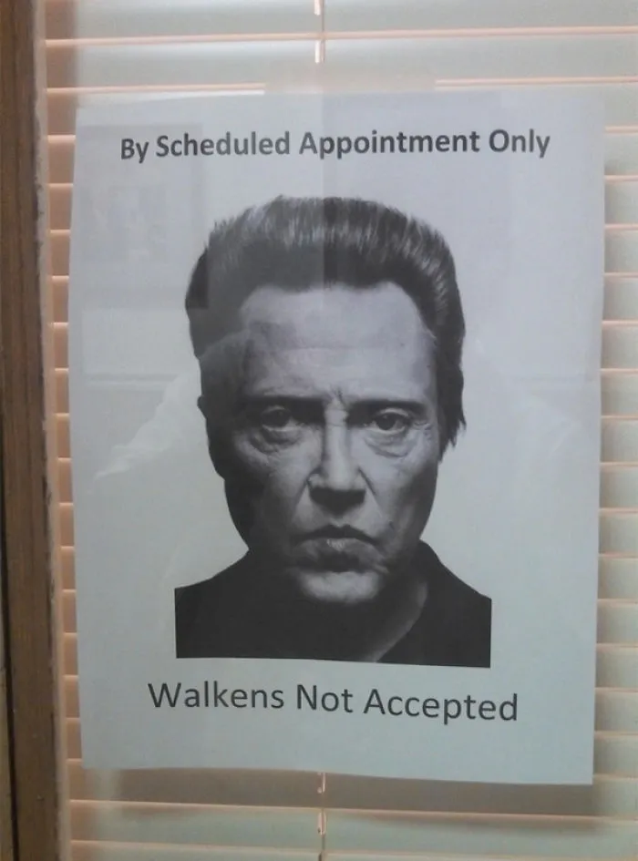 Outside My Teacher's Office