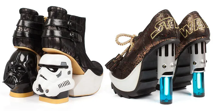 A Long Time Ago In A Galaxy Far, Far Away... I Created A Footwear Collection!