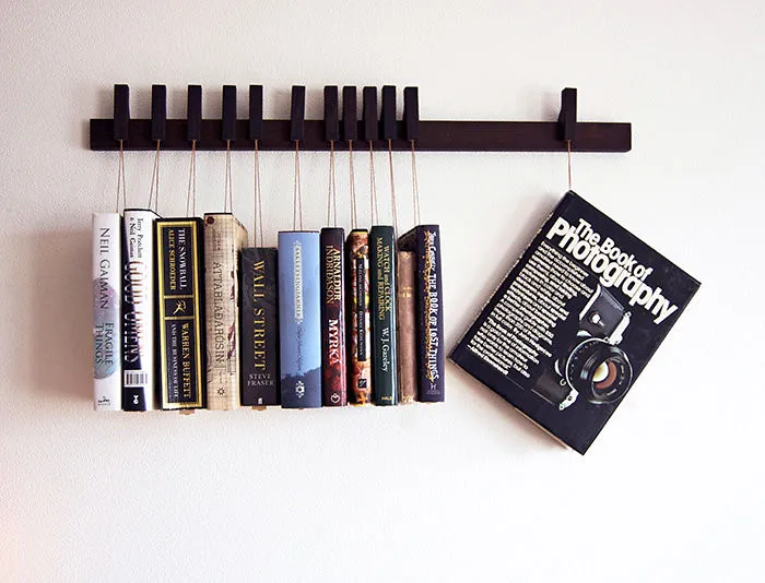Wooden Book Rack
