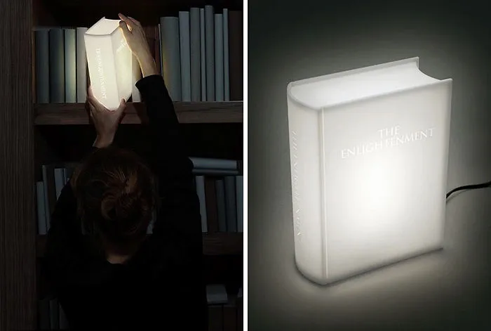 Book-Shaped Lamp