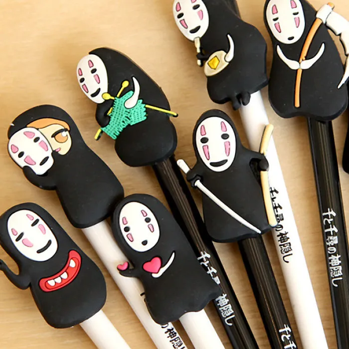 Cute No Face From Spirited Away Gel Pen
