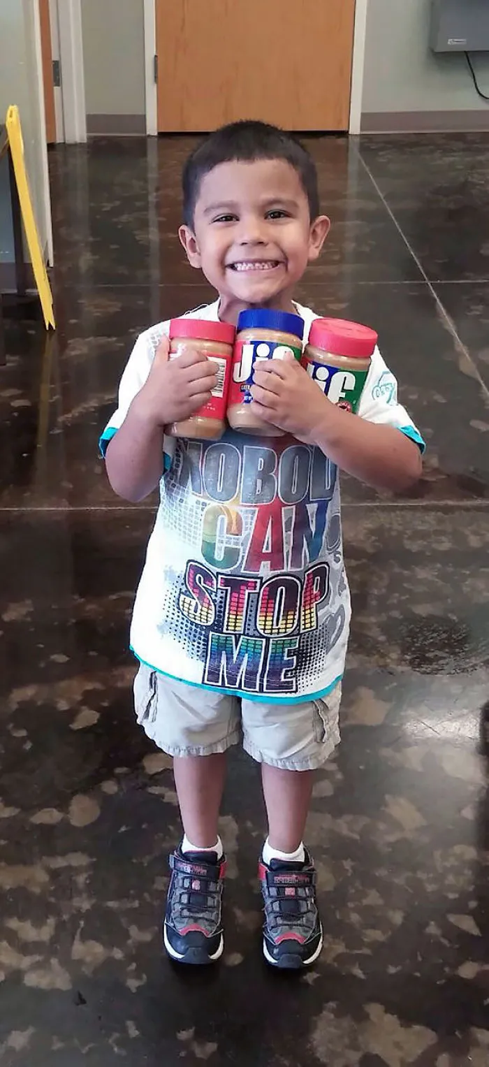 Carlitos Saved Up His Own Money To Buy The Shelter Dogs Peanut Butter!