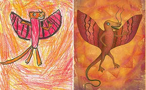 55 Artists Recreate Kids' Monster Doodles In Their Unique Styles