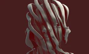 Sinais: 3d Deconstructed Human Illustrations