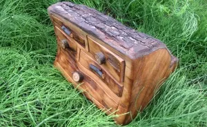 I Hand-Craft Wood Drawers That Look Like Trees To Escape Busy City Life