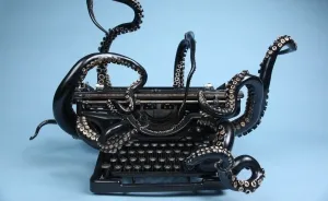 I Remade My Old Typewriter Into An Octopus To Explore Higher Ideas