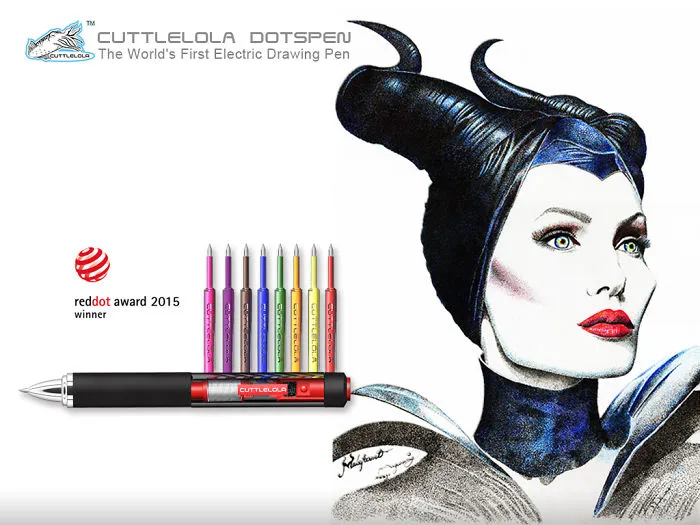 Introducing The World's First Electric Drawing Pen -cuttlelola Dotspen