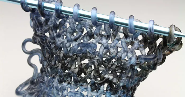 I Knit With Glass To Create Unique Sculptures