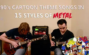 Listen To Mashup Of 90's Cartoon Theme Songs In 15 Styles Of Heavy Metal