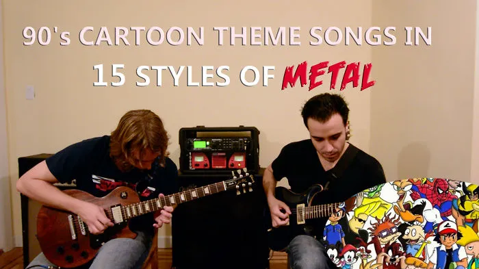Listen To Mashup Of 90's Cartoon Theme Songs In 15 Styles Of Heavy Metal