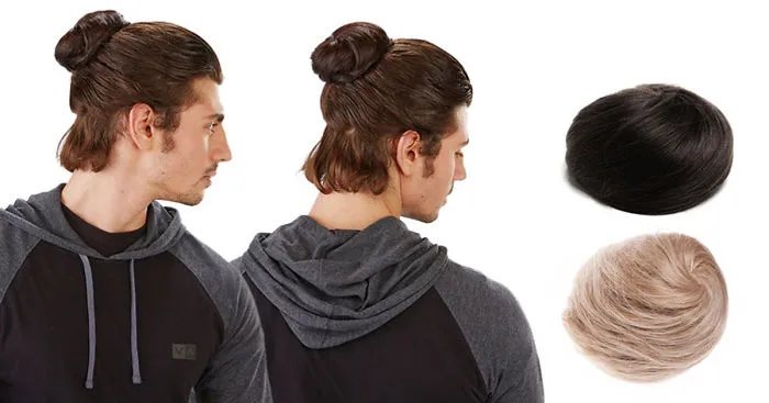 Clip-On Man Buns Are Real And It's Too Late To Do Anything