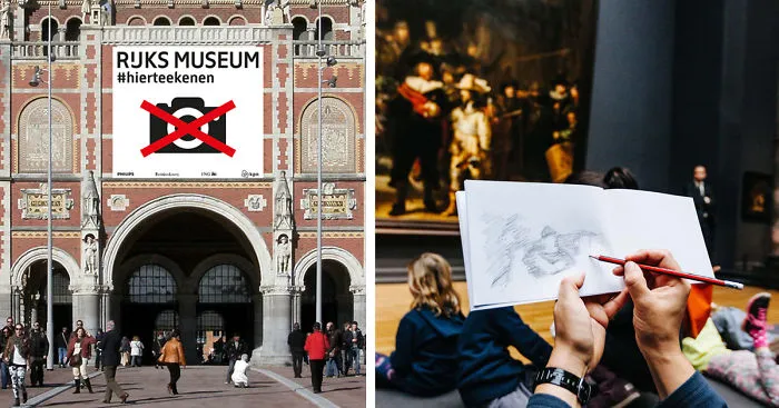 Museum 'Bans' Cameras, Asks People To Sketch Artwork To Truly Appreciate It