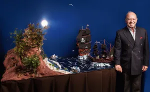 My Dad Made A Scale-model Of The World Of Pirates He Made Up To Tell Us Bedtime Stories