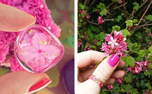 I Preserve The Beauty Of Nature In Eco-Resin Jewelry