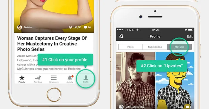 New Feature: Now You Can Find Your Upvoted Stories On Your Dashboard