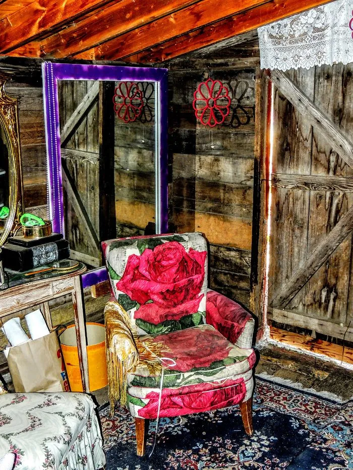 Old Barn Turned Into A Saloon