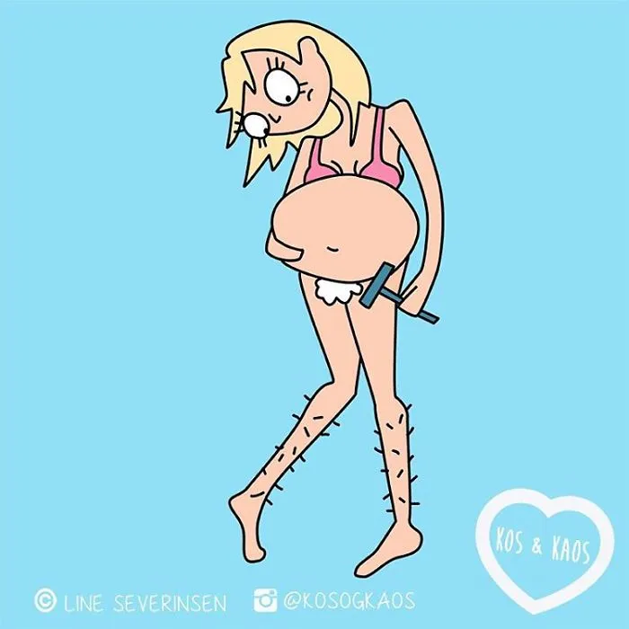 Can't See Below The Belly