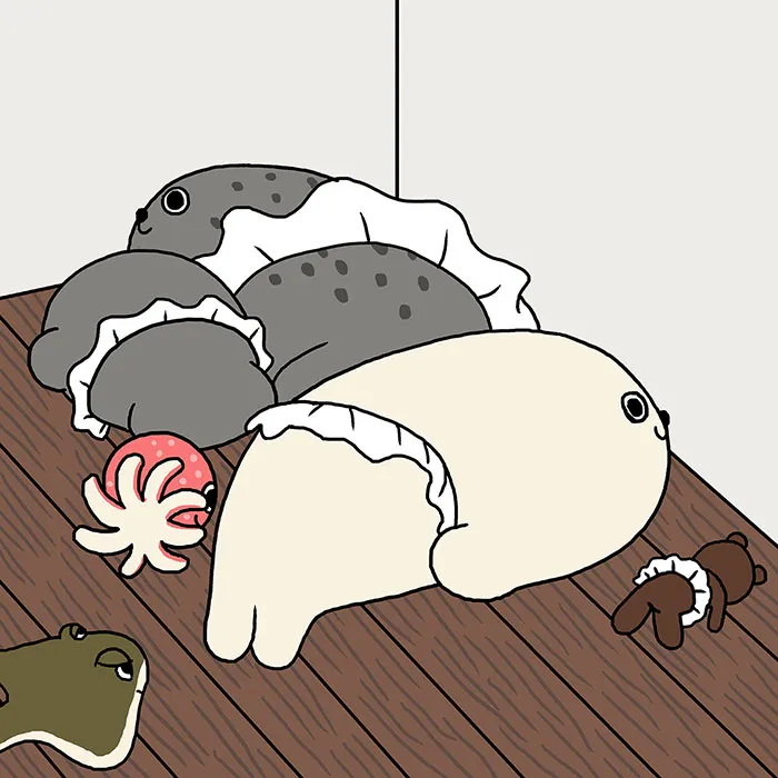 A Cute Seal's Everyday Life By Wang Fanqiao