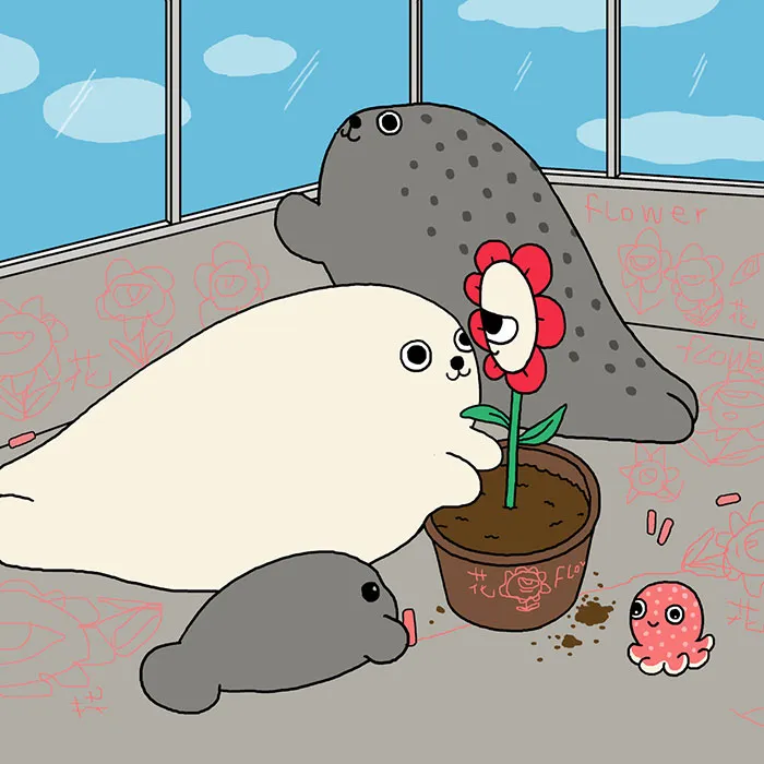 A Cute Seal's Everyday Life By Wang Fanqiao