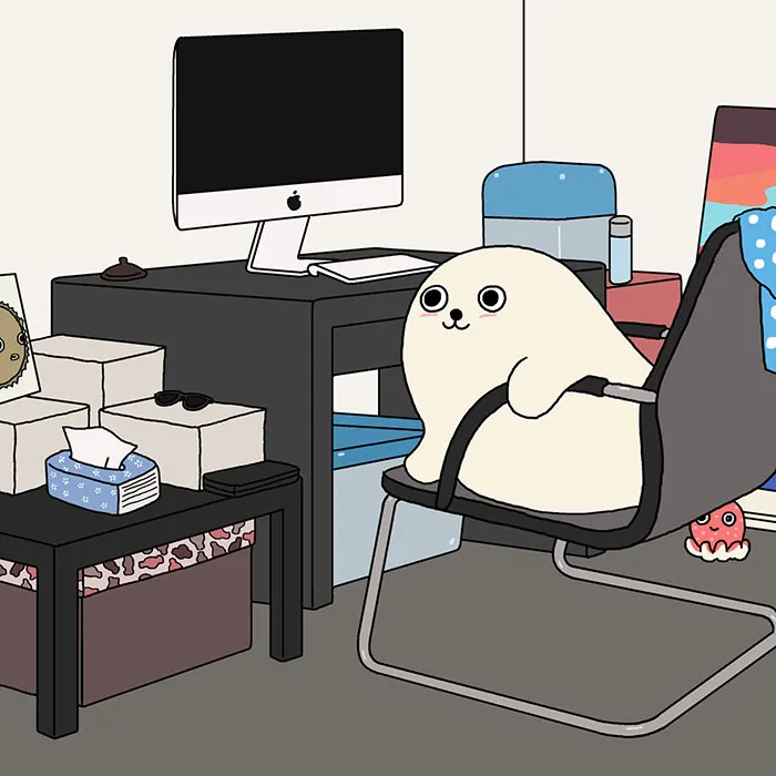 A Cute Seal's Everyday Life By Wang Fanqiao