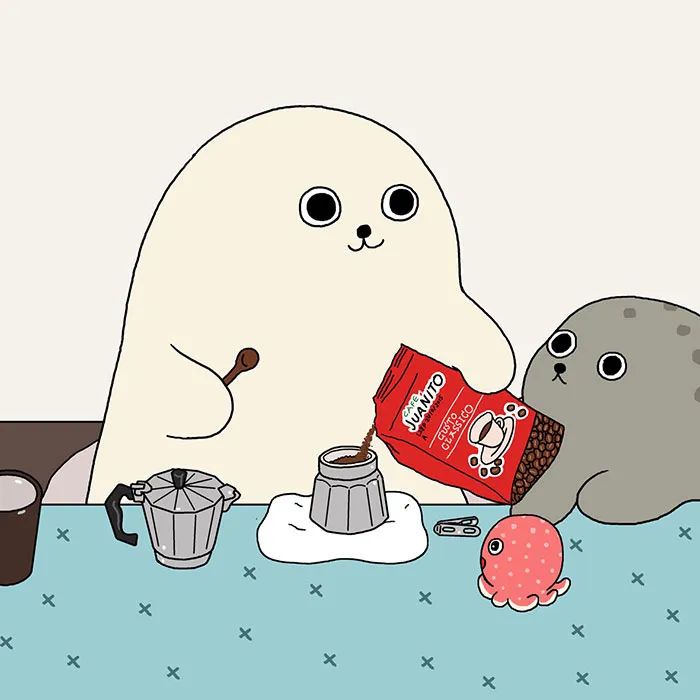 A Cute Seal's Everyday Life By Wang Fanqiao
