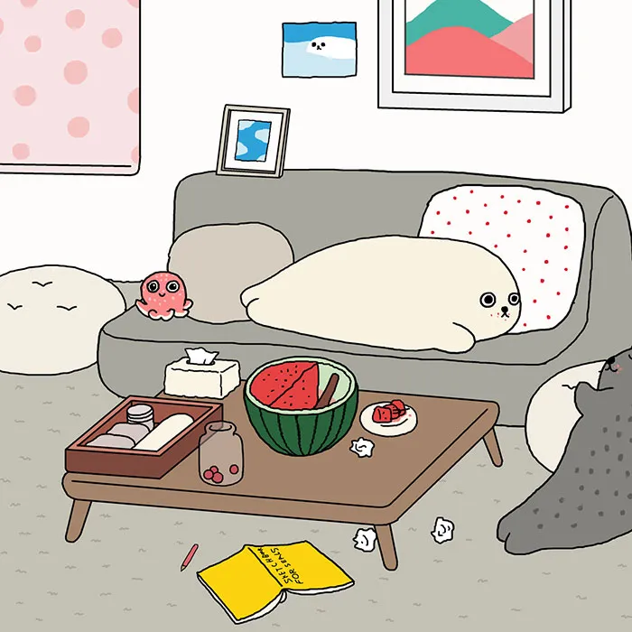 A Cute Seal's Everyday Life By Wang Fanqiao