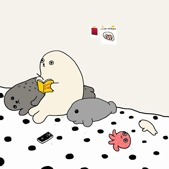 A Cute Seal's Everyday Life By Wang Fanqiao