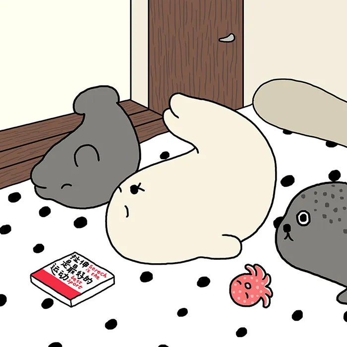 A Cute Seal's Everyday Life By Wang Fanqiao