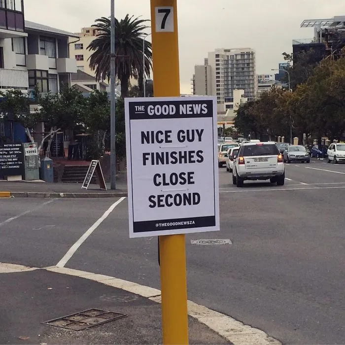 We Spread Good News Around Cape Town Because We're Fed Up With Negative News